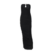 Women's Horseshoe Back Slim Fit Dress