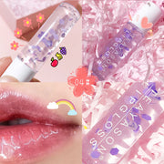 Beads Transparent Pearlescent White Base Lip Gloss Transparent Lip Gloss Nourishing Moisturizing Lip Gloss