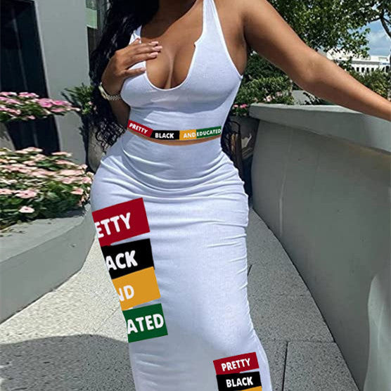 Pretty, Black & Educated Summer 2-Piece Skirt Set