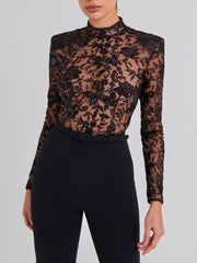 Black Widow Lace Jumpsuit