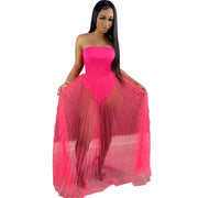 Sexy Mesh See-Through Dress