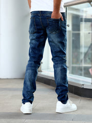 Men's Casual Blue Jeans