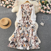 Women's High Fashion Ripple Blend Dress
