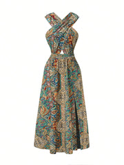 Women's Elegant Enchanted Paisley Dress