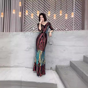 New Beautiful Fishtail Stage Chorus Performance Dress