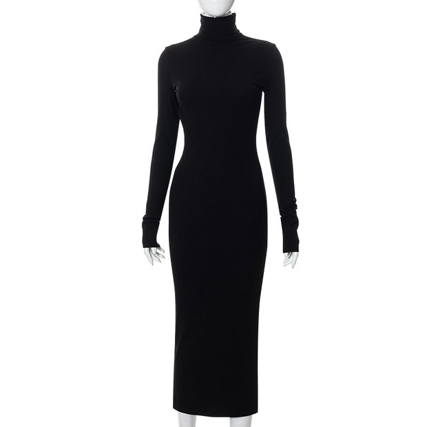 New Arrival Women's Black Love Nest Dress