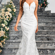 Women's Fashionable Slim-fit Sheath Wedding Dress