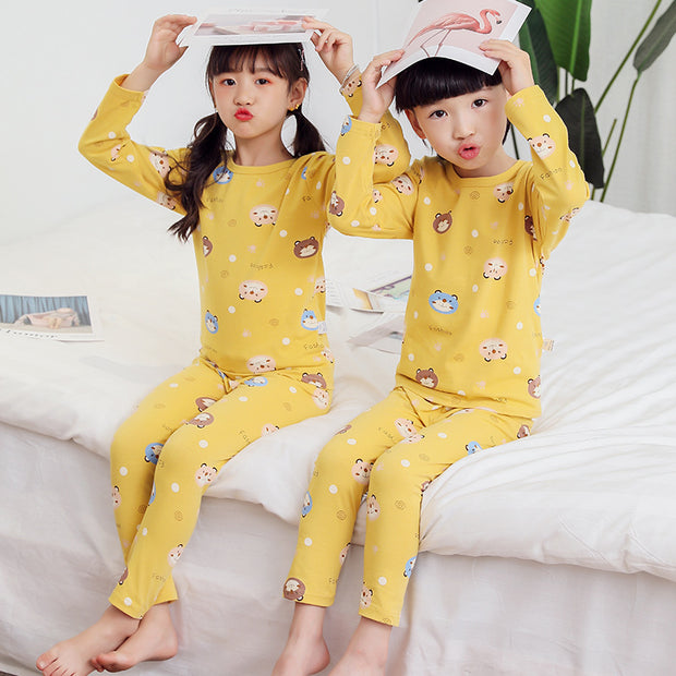 Baby Children's Home Clothes Pajamas Suit