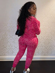 New Women's Coco Chanel Two-Piece Lounging Suit
