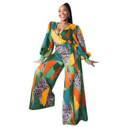 Fashion Sexy Print Jumpsuit