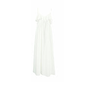 White Soft Cotton Slip Nightdress